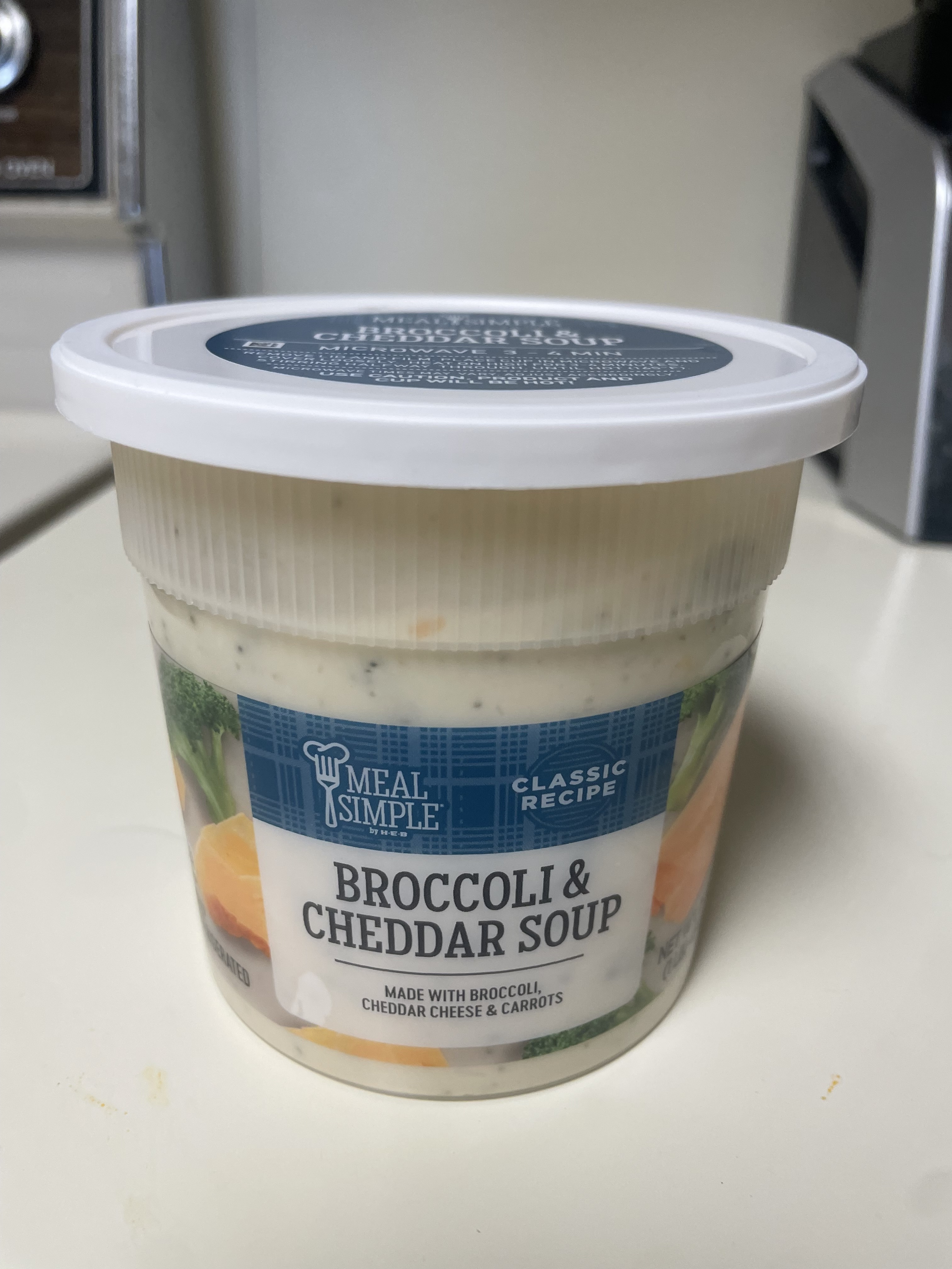 HEB Meal Simple Broccoli & Cheddar Soup