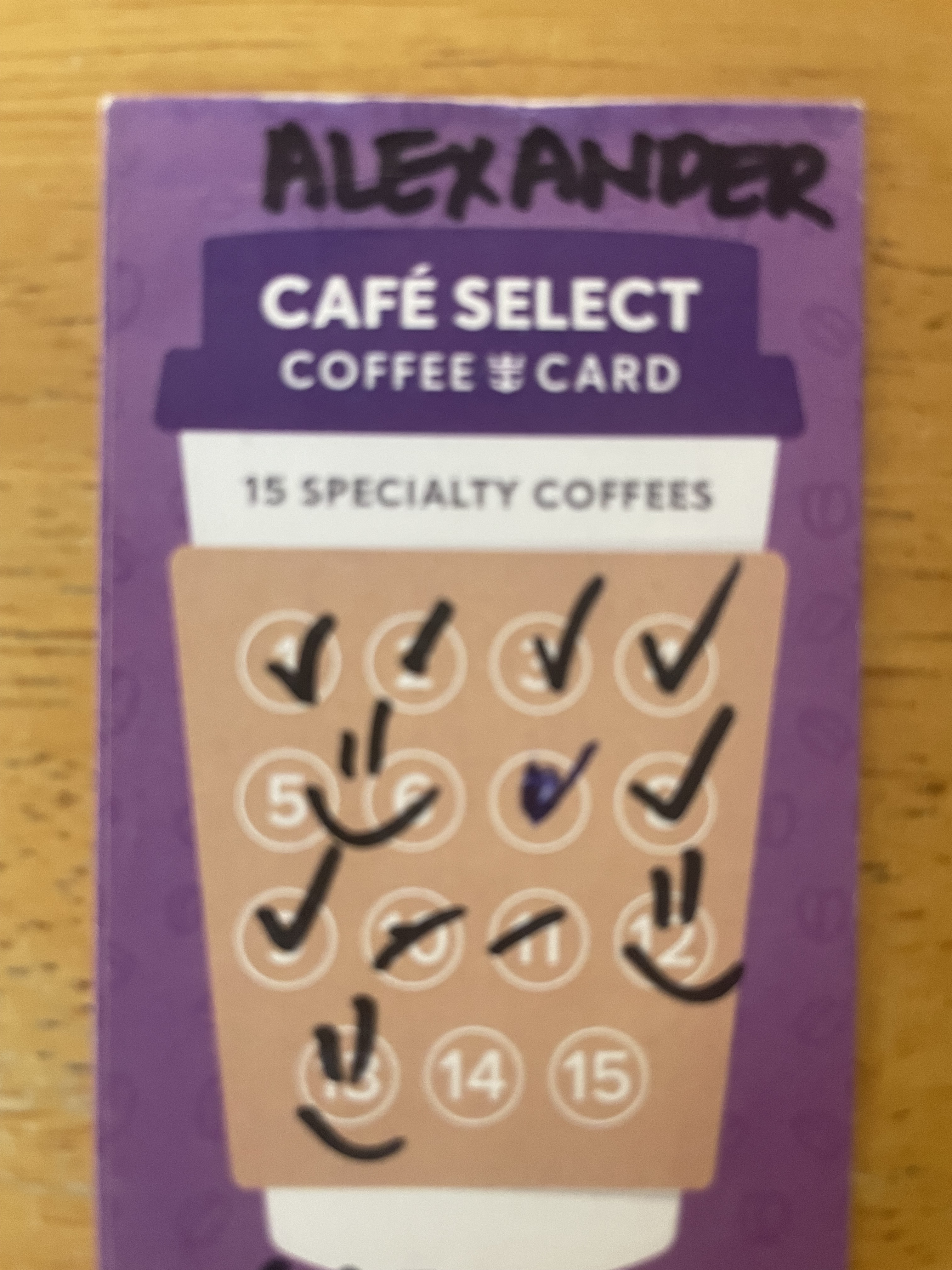 Royal Caribbean Coffee Card