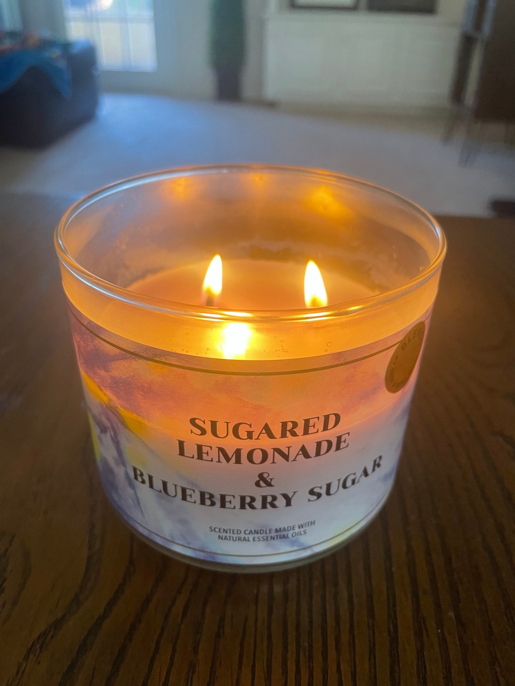 Sugared Lemonade & Blueberry Sugar&nbsp;Candle