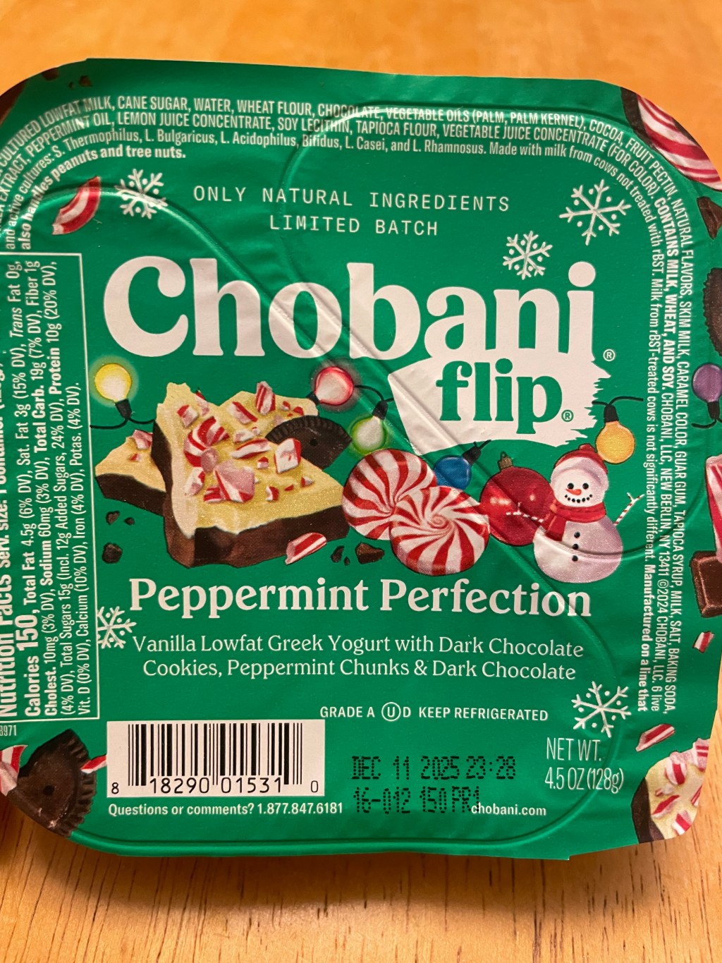 Chobani Flip Peppermint&nbsp;Perfection
