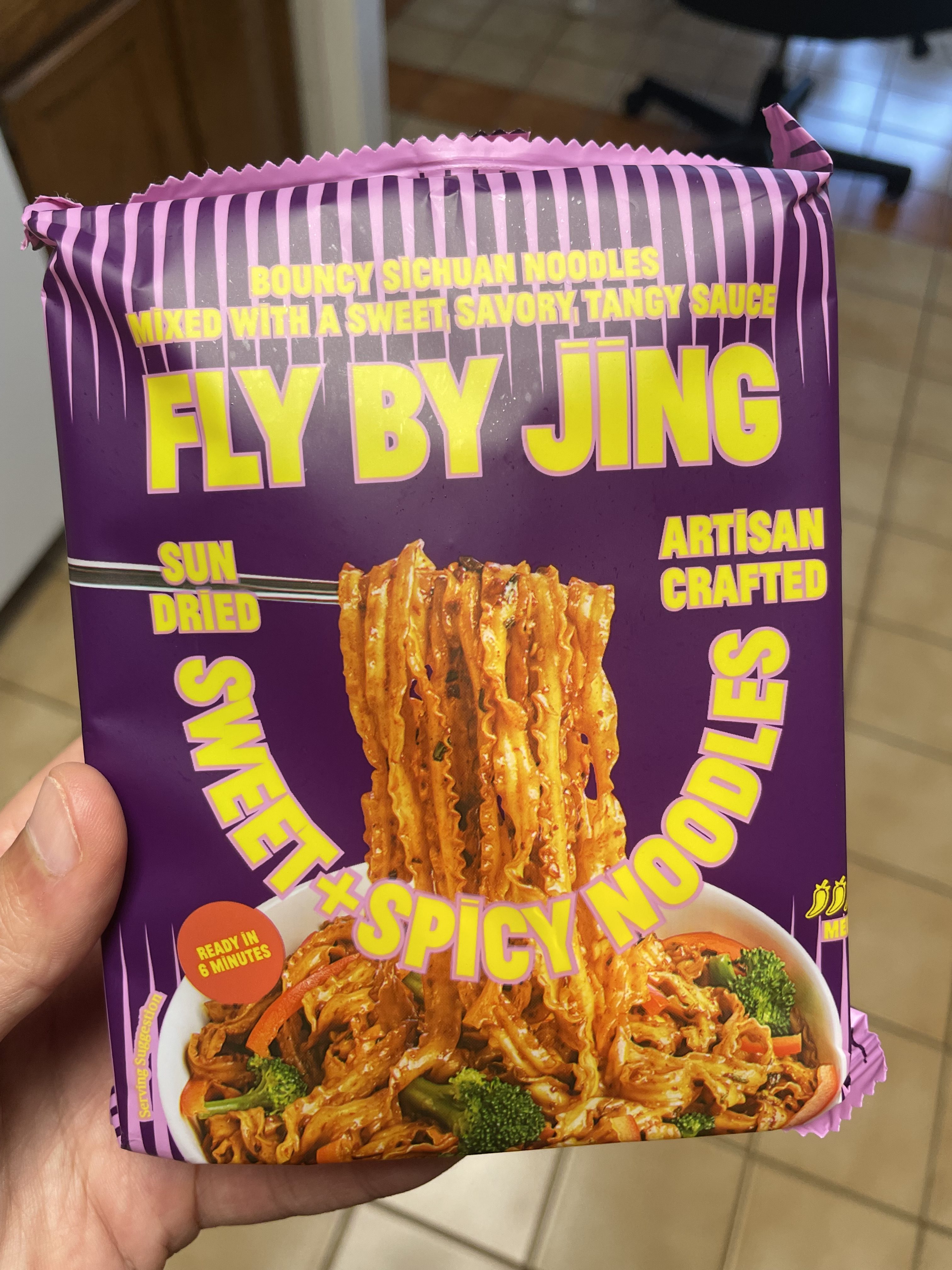 Fly by Jing Sweet x Spicy Noodles